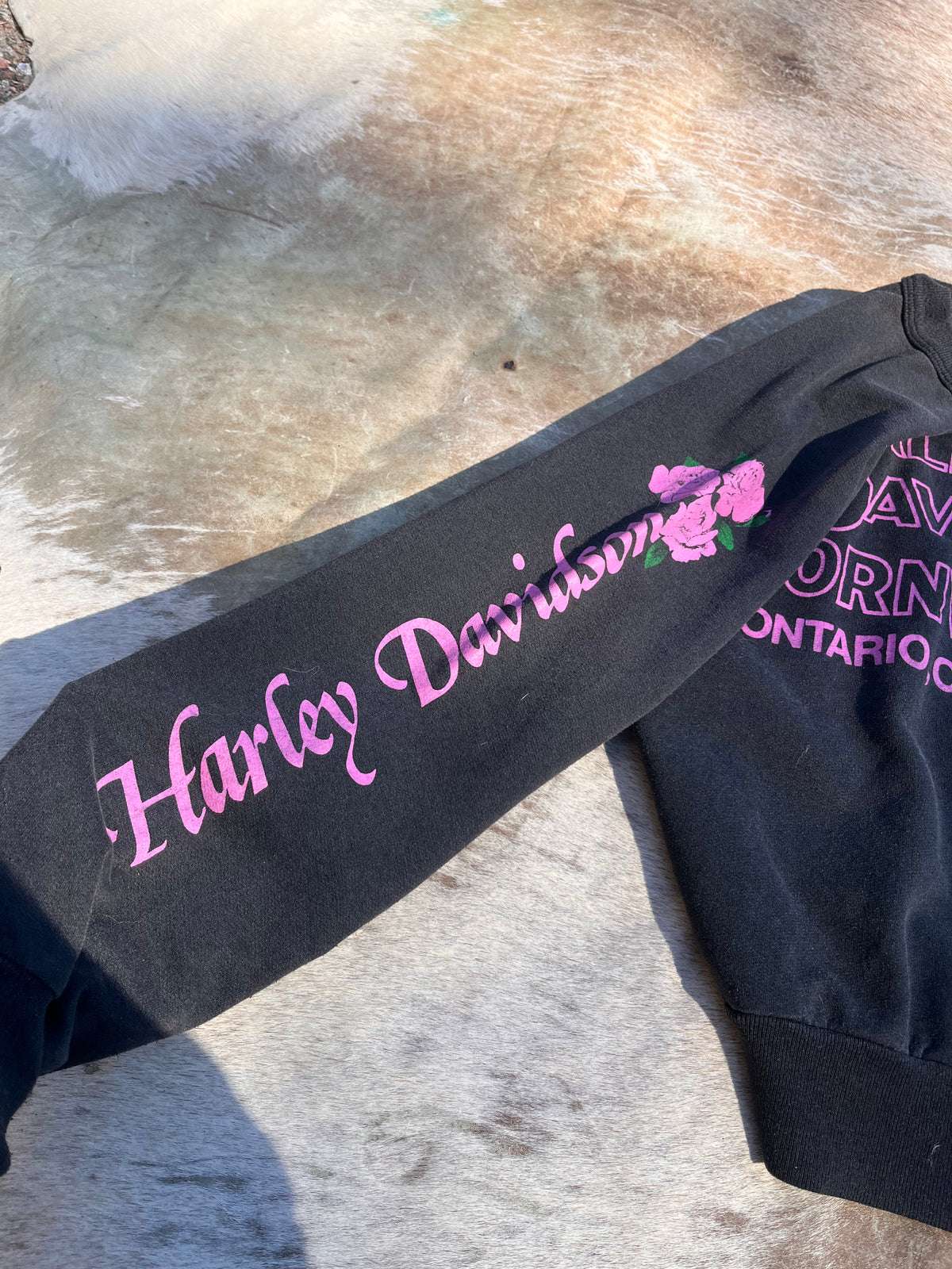 80s Harley Davidson Crewneck Sweatshirt