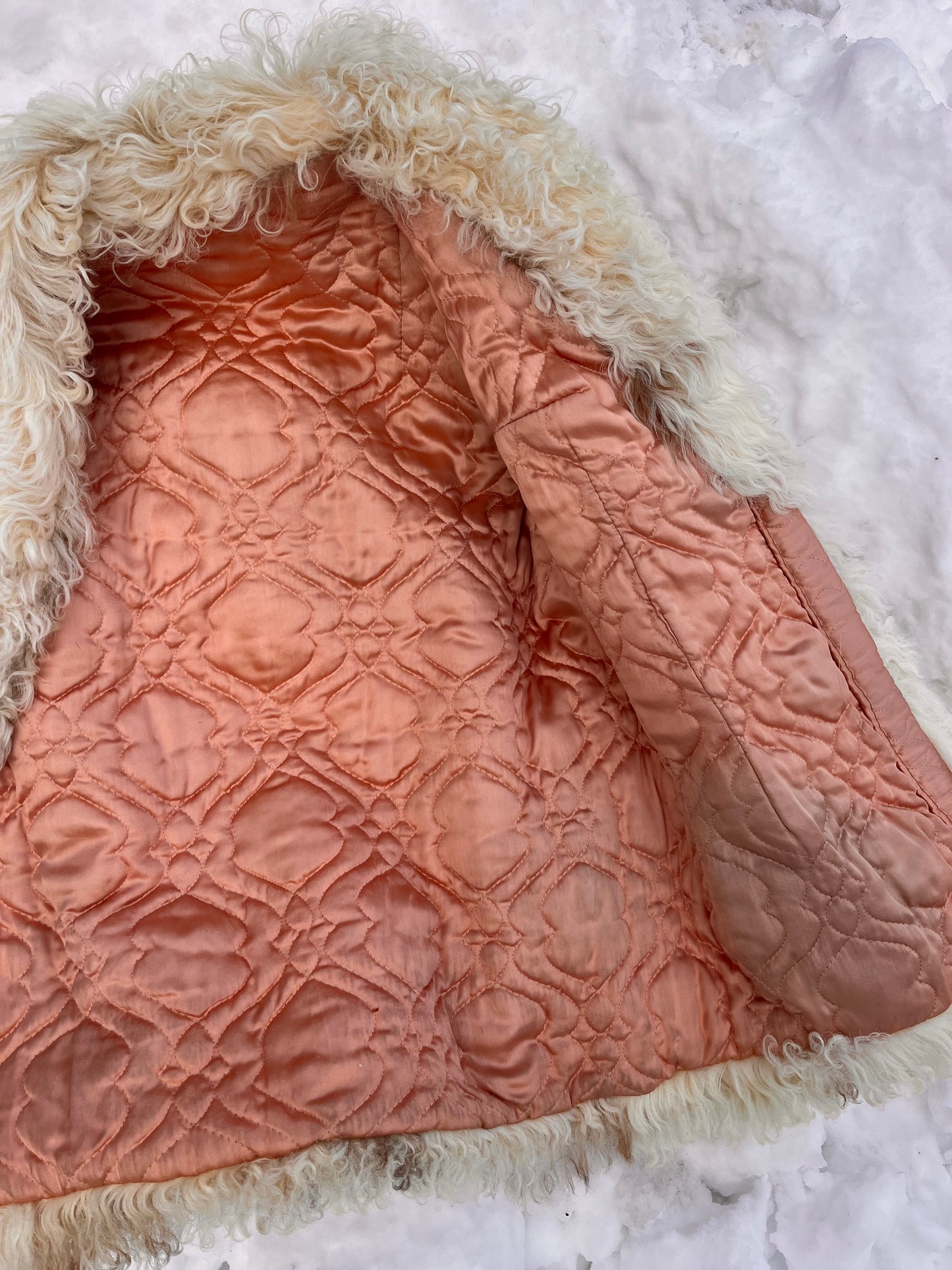 1960s Shaggy Sheepskin Coat