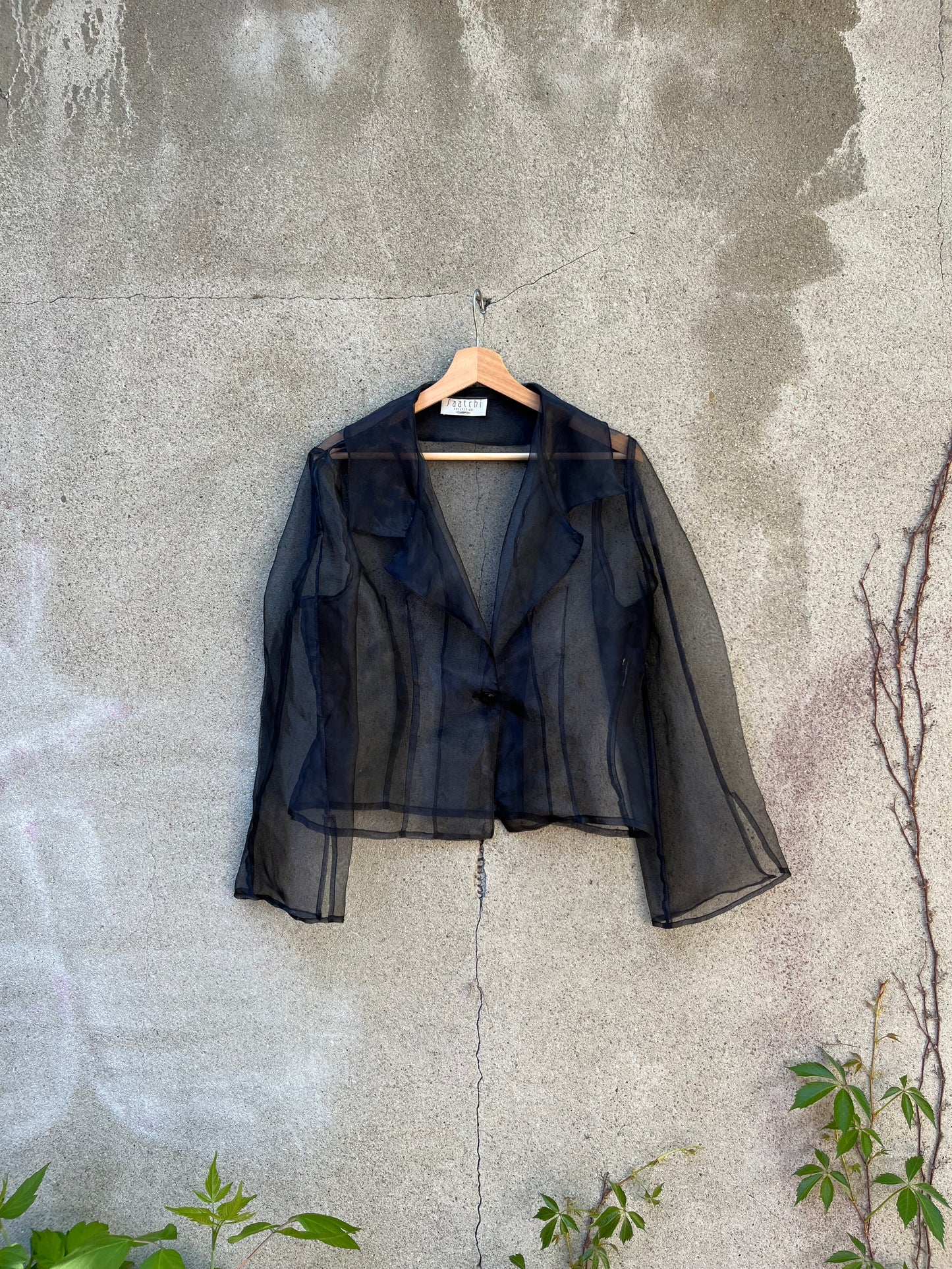 Vintage Organza Blouse (M)