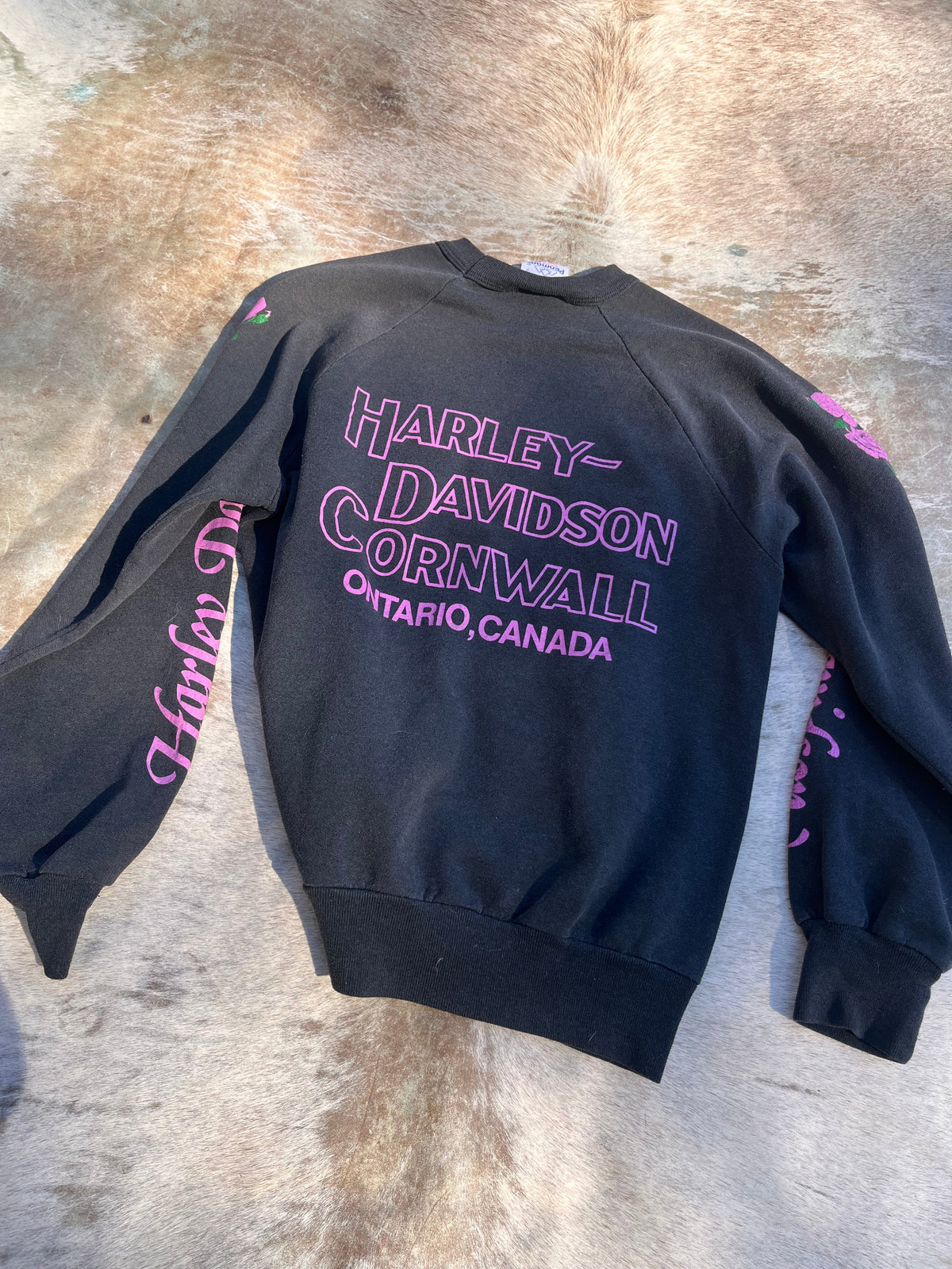 80s Harley Davidson Crewneck Sweatshirt