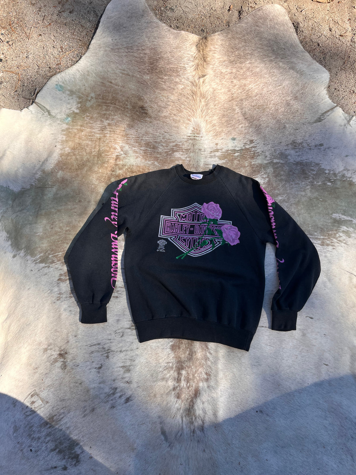 80s Harley Davidson Crewneck Sweatshirt